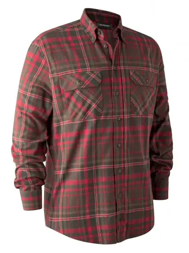 Billig Deerhunter Marvin 8187 Flannel Hemd 47/48