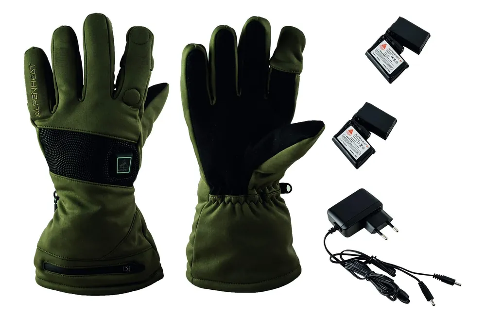 Neue Kollektion Alpenheat AG21 beheizbarer Handschuh Fire Hunting
