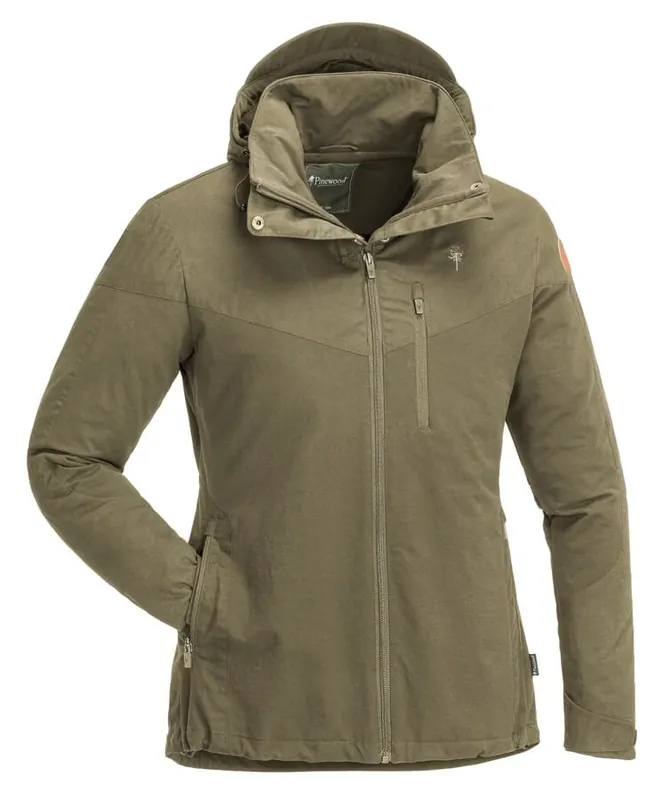 Pinewood Finnveden Hybrid Jacke Hunting Olive Damen Abverkauf