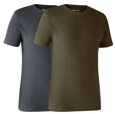 Markenware Deerhunter Basic T-Shirt 2er-Pack Herren