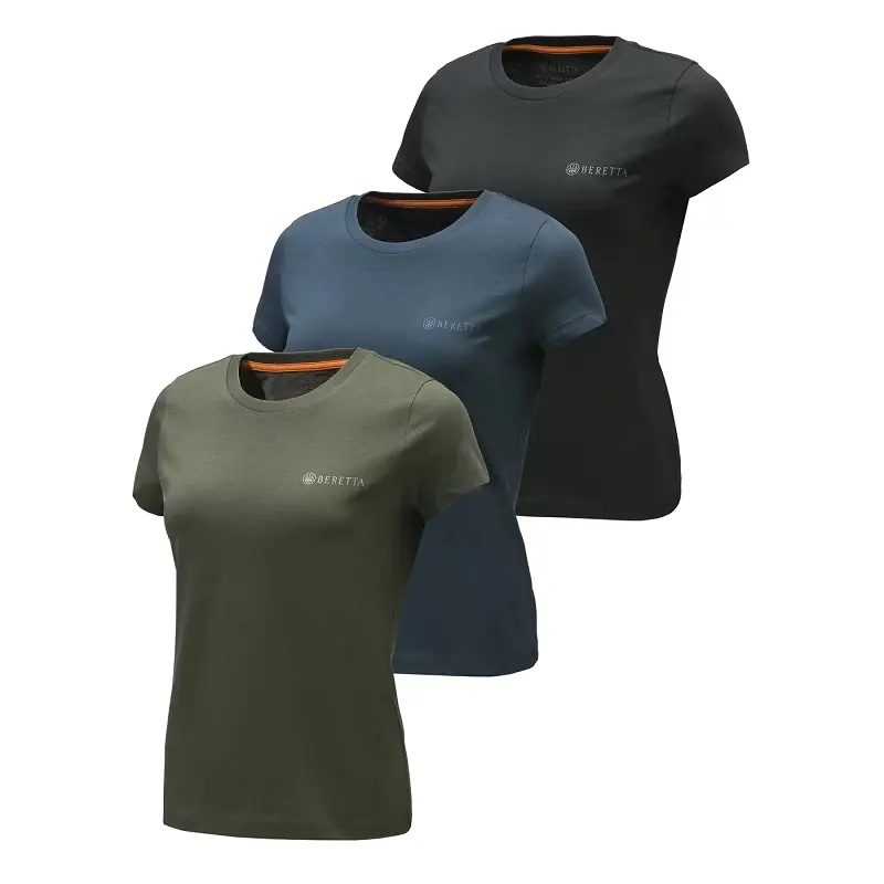 Garantierte Lieferung Beretta T-Shirt Damen 3-er Pack