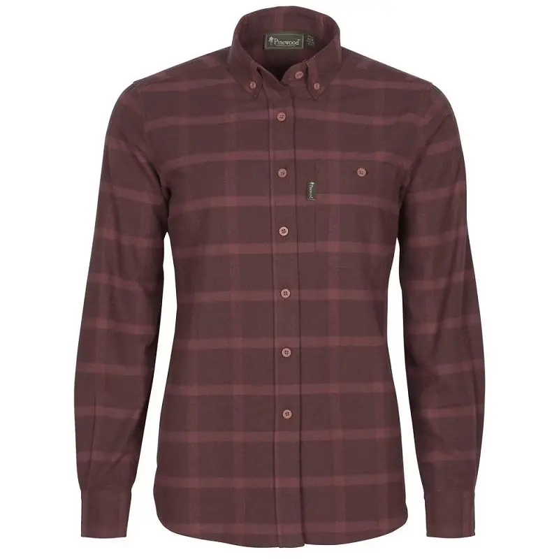 Markenprodukt Pinewood Värnamo Flanellbluse Damen XL