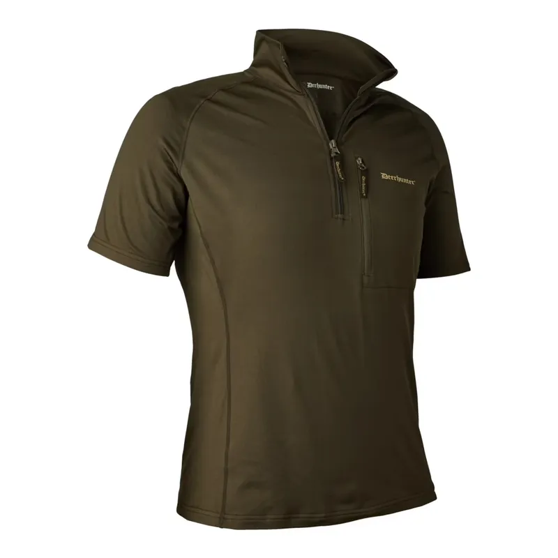 Deerhunter Excape Insulated T-Shirt mit RV-Kragen Top-Preis