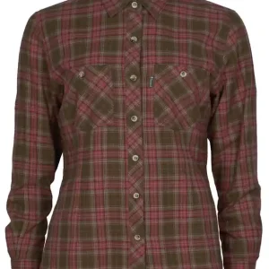 Geprüft Pinewood Felicia Flanellbluse Damen