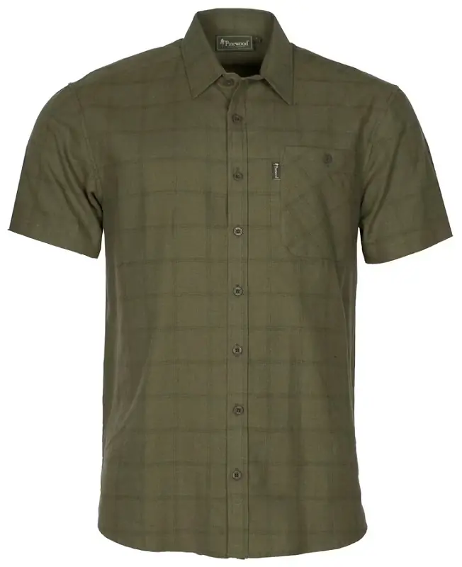Geprüft Pinewood Värnamo Hemp Hemd Green