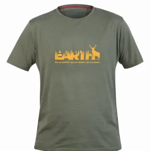 Sonderangebot Hart T-Shirt B EARTH Dusty Oliv