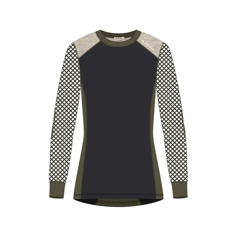 Beliebt WoolNet Hybrid crewneck W‘s