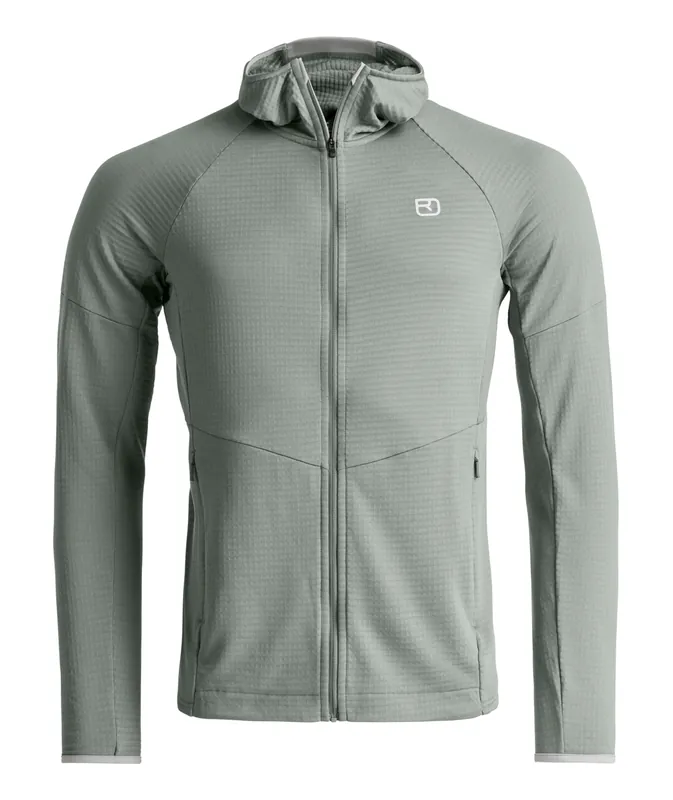 Preisreduziert FLEECE LIGHT GRID HOODY M