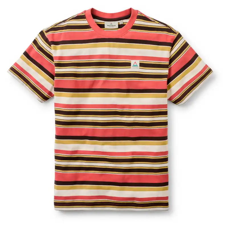 Solange Der Vorrat Reicht Wild Pine Texture Stripe T-shirt