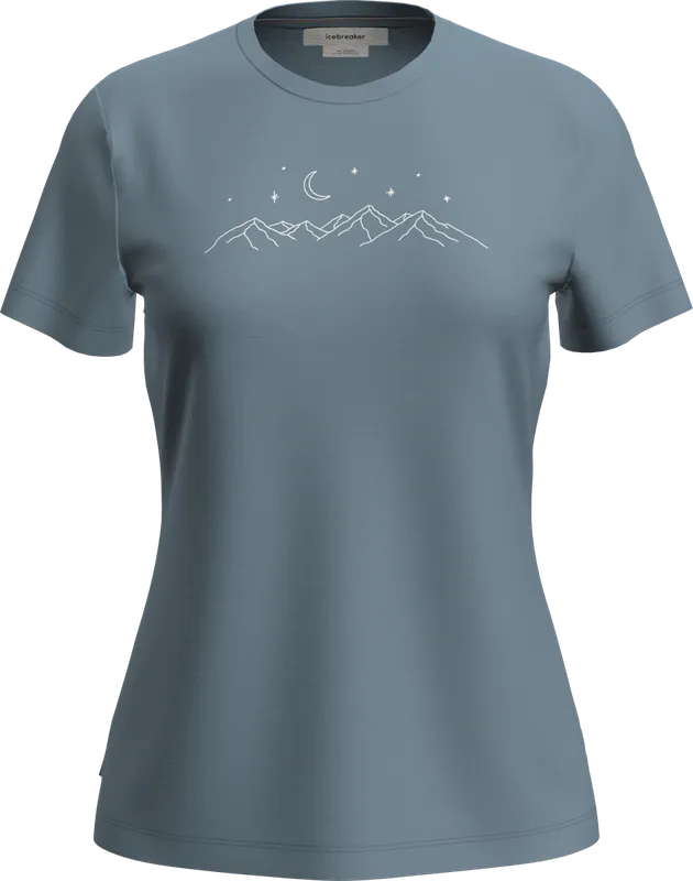 W Merino 150 Tech Lite T-Shirt Sparkling Stars Billig