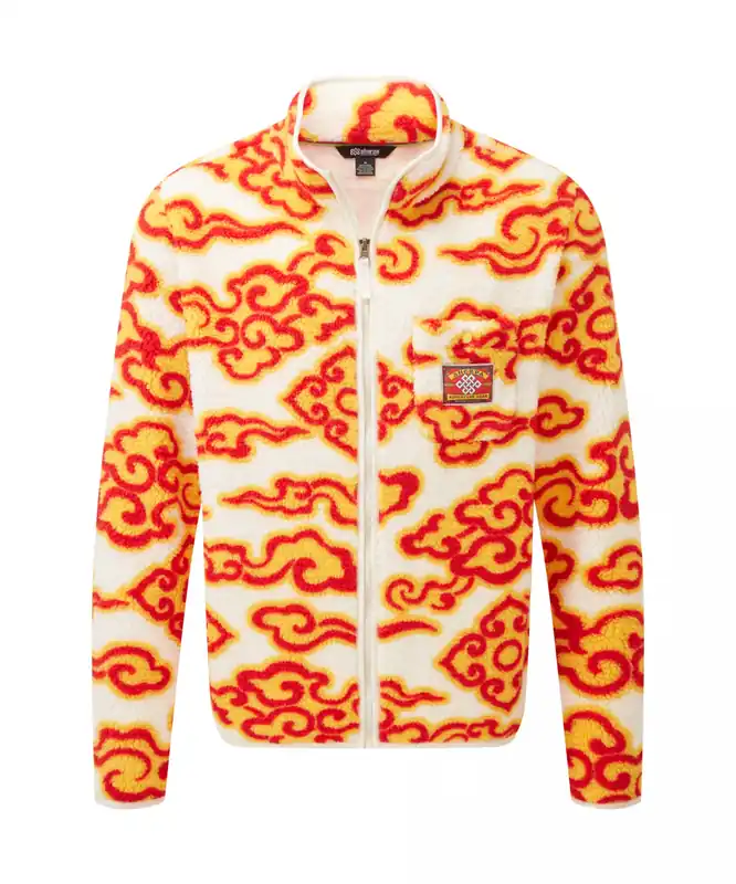TARCHO PRINTED FULL ZIP FLEECE Preisknaller