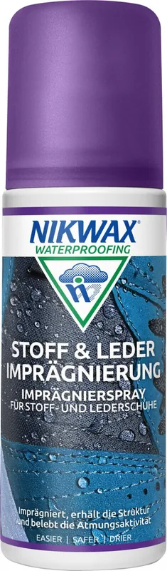 Nikwax Stoff & Leder Impraegnierung Spray-On 125ml Kracherpreis