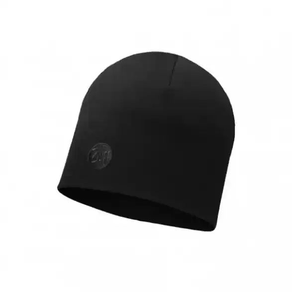 Solange Der Vorrat Reicht MIDWEIGHT MERINO WOOL HAT SOLID BLA