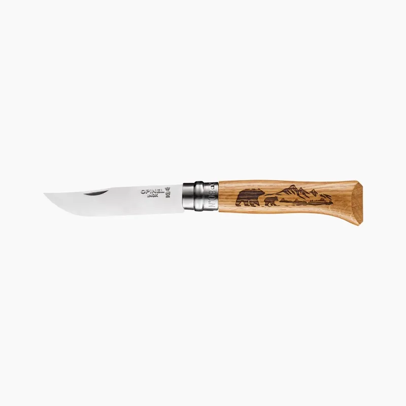 Opinel No 8 ANIMALIA Solange Der Vorrat Reicht