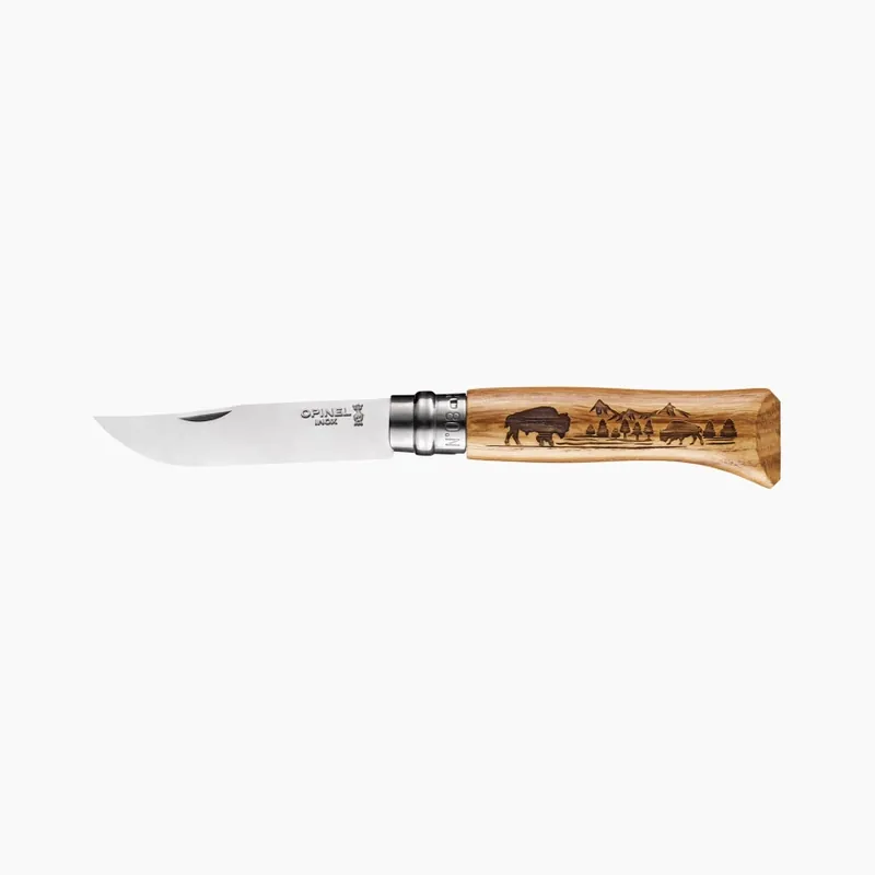 Opinel No 8 ANIMALIA Markenware
