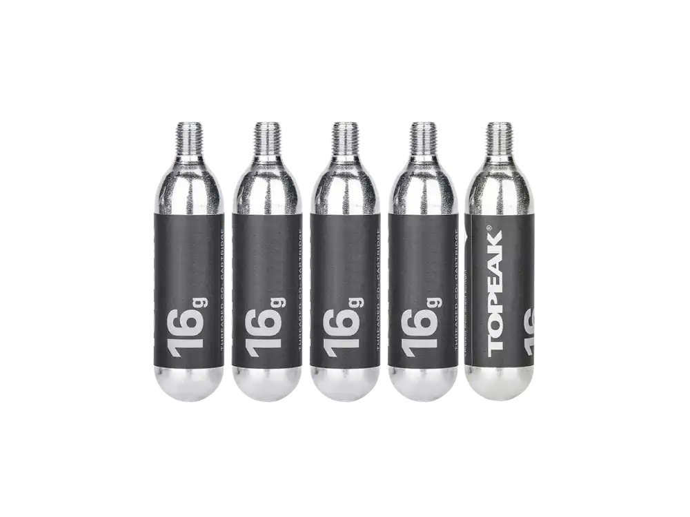16g CO2-Kartuschen mit Gewinde (5er Set) Neuheit
