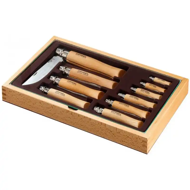 Markenware Schachtel mit Carbonklingenmessern