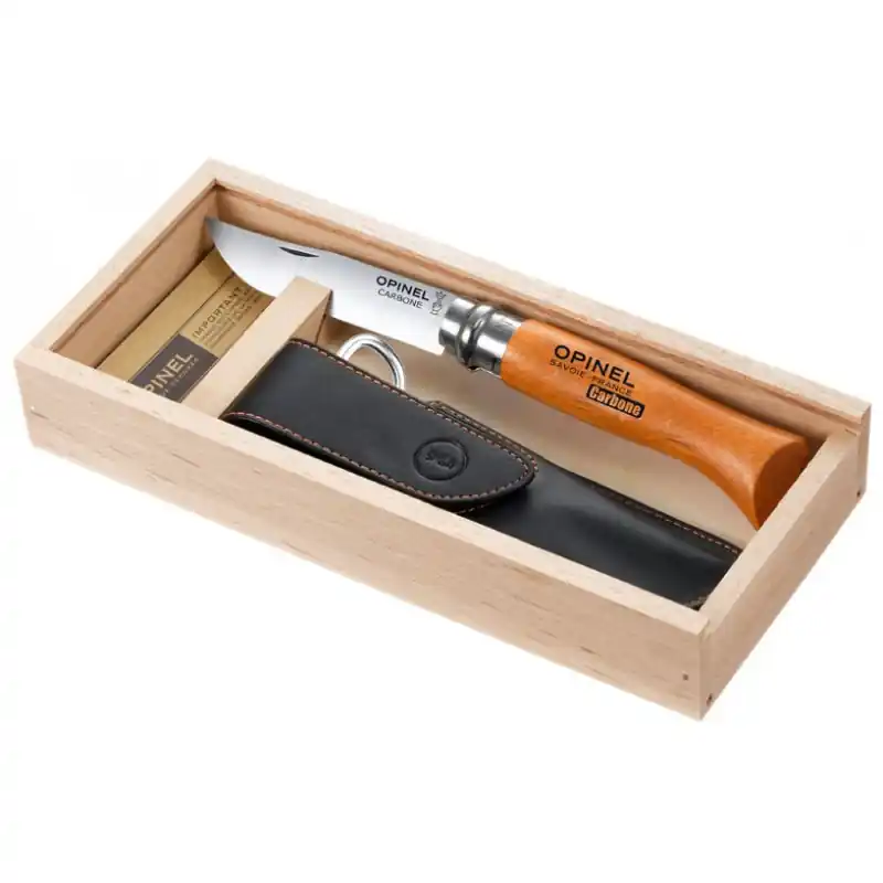 Federmäppchen mit Opinel N°8 und Alpine-Etui Solange Der Vorrat Reicht
