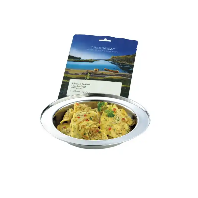 Knallerangebot Oeufs brouillés aux oignons