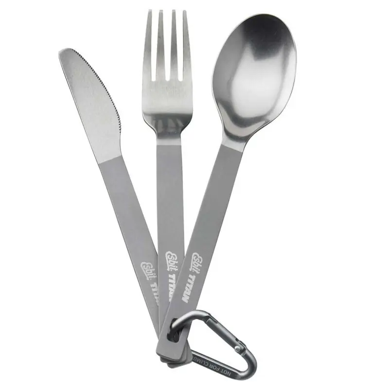 Neuheit Set couverts camping en titane