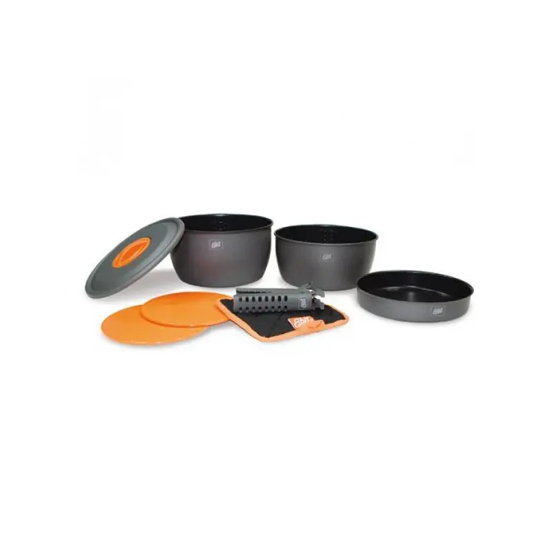 Popote Alu 3 pièces Schnäppchen