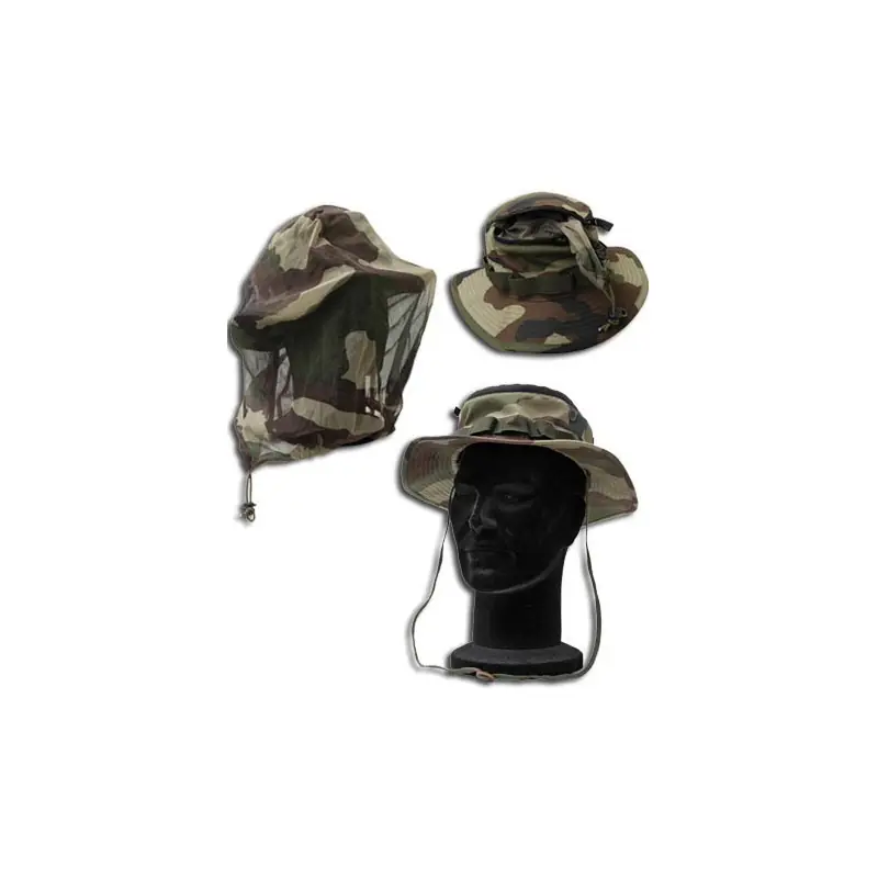 Chapeau de jungle avec moustiquaire Must-Have
