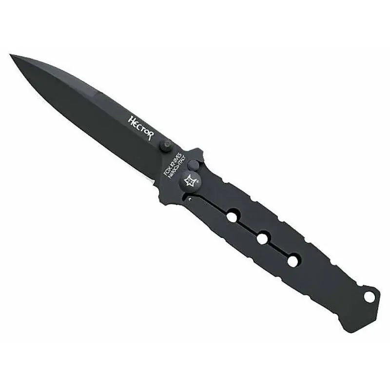 Couteau Fox Military Hector Noir Geprüft