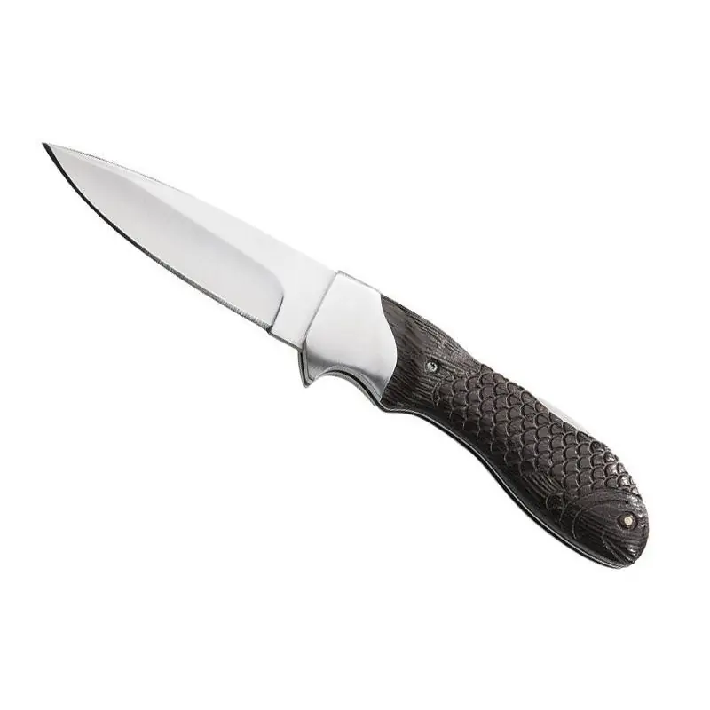 Mega-Angebot Couteau Herbertz Bois Japonais décor Poisson12 cm