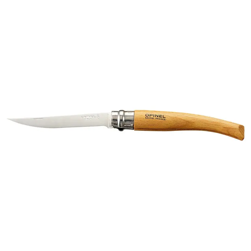 Super-Preis Couteau Hêtre Lame Effilée 10cm