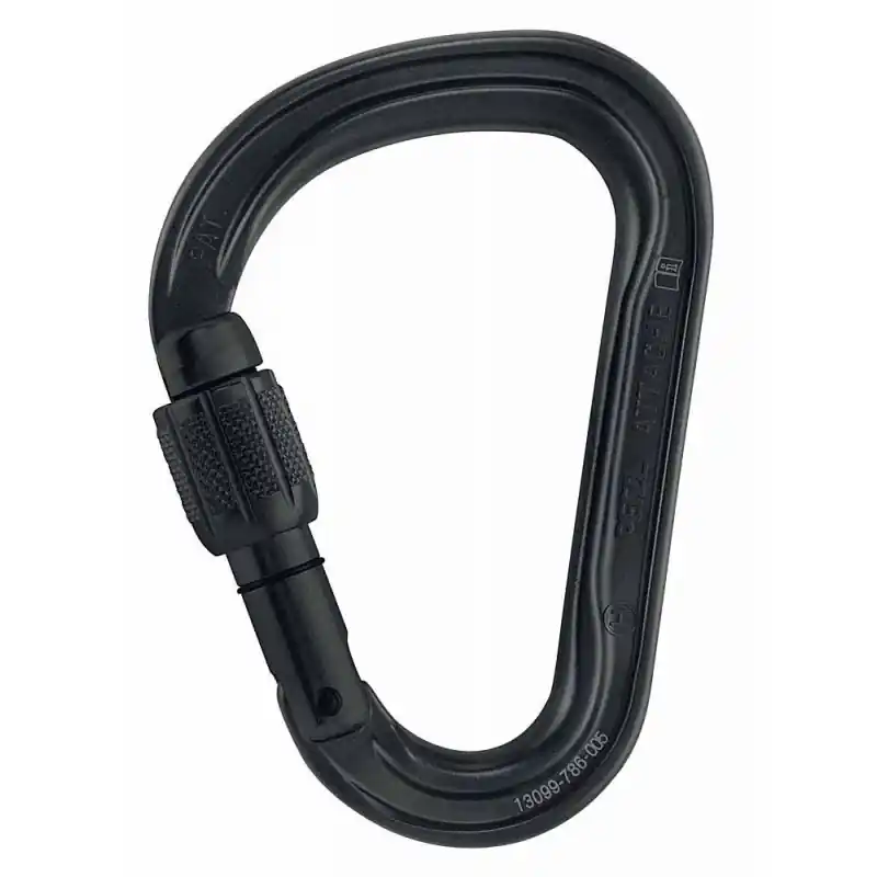 Beliebt Petzl Verschlusskarabiner schwarz