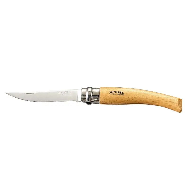 Sale Couteau Hêtre Lame Effilée 8cm
