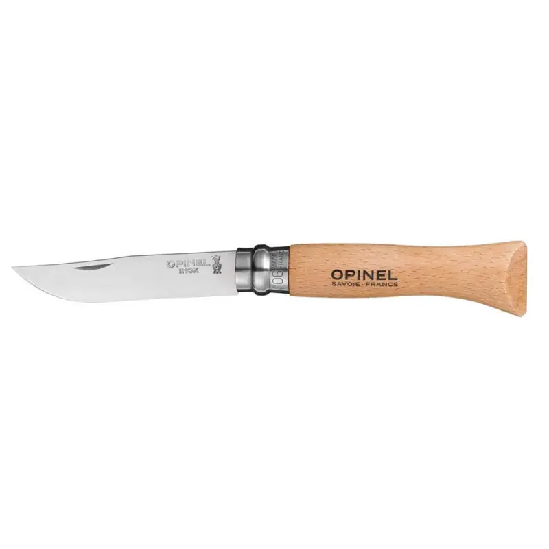 Sonderaktion Opinel Nr. 6 Edelstahl Virobloc