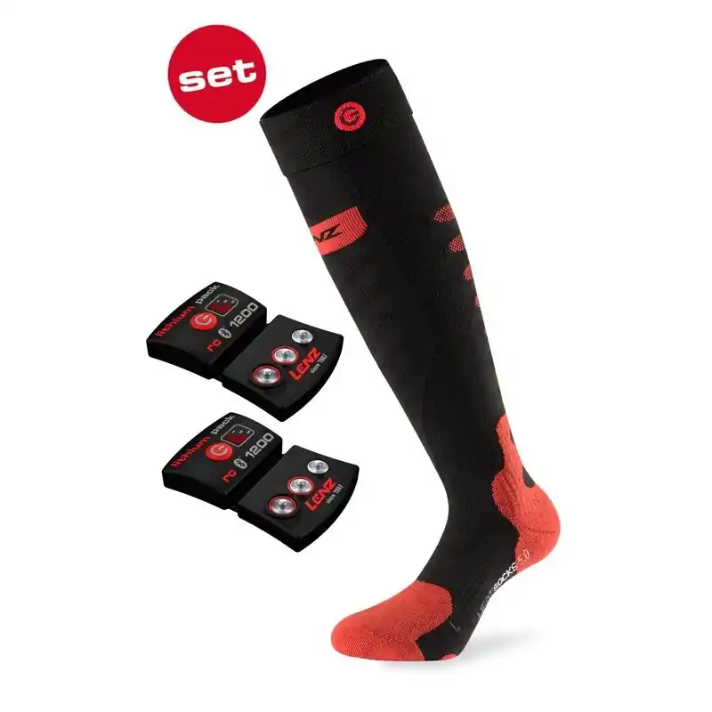 Solange Der Vorrat Reicht Chaussettes chauffantes 5.0 + Batterie
