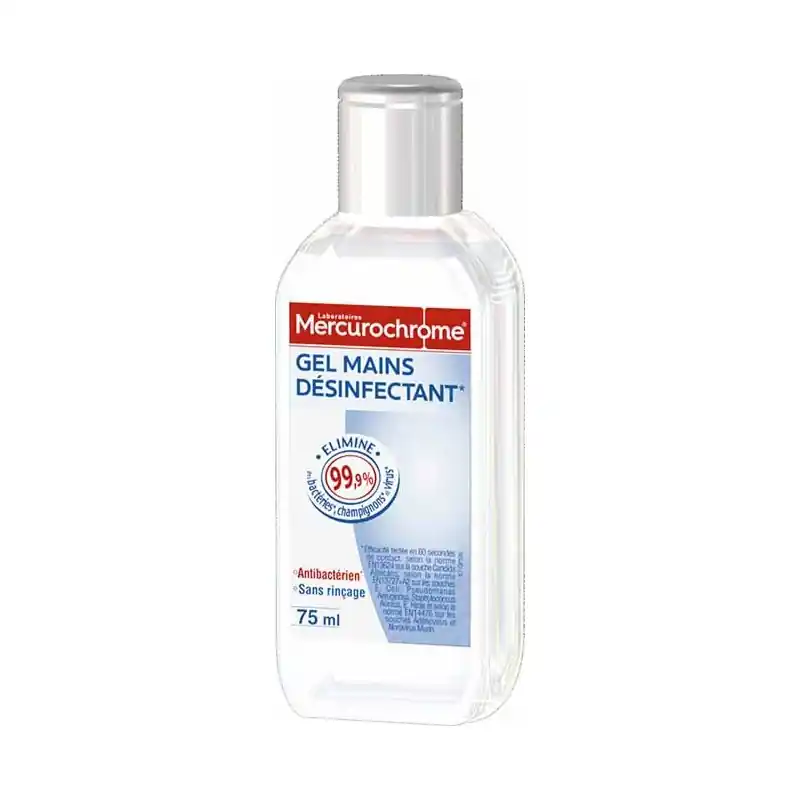 Händedesinfektionsgel 75 ml Geprüft
