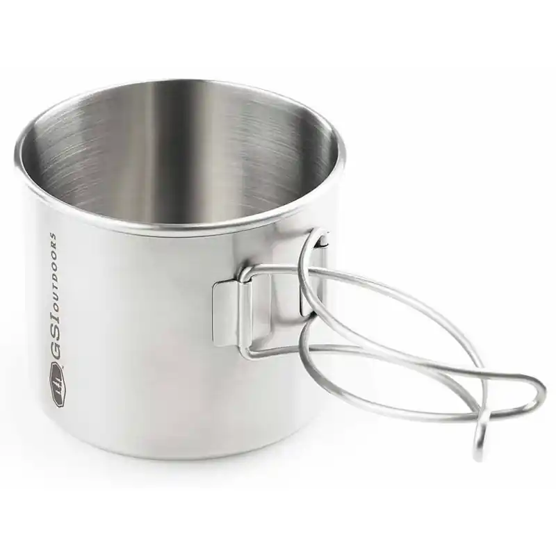 Tasse de bivouac inox 530 ml Markenprodukt