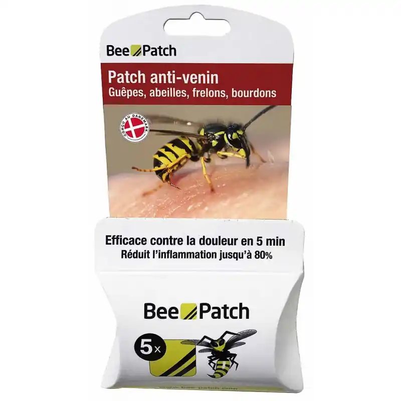 Bee-Patch apaisant pour piqûres insectes Neu