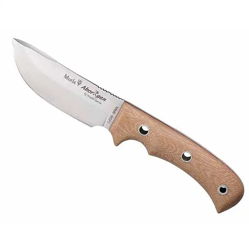 Couteau bushcraft Aborigen Muela Super-Preis