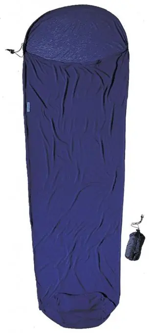 Neue Ware Cocoon MummyLiner Coolmax Polyester Hüttenschlafsack (Wärmeleistung +4,7°C / max. Körpergröße 190cm / Gewicht 0,255kg)