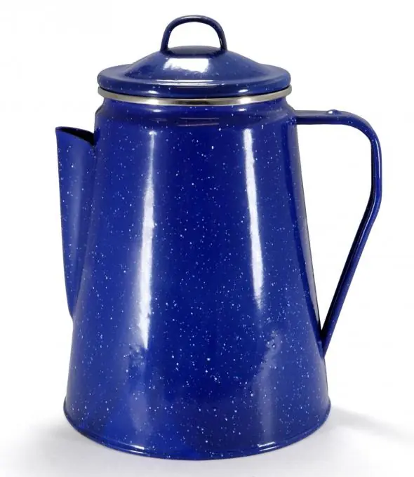 Neue Kollektion Origin Outdoors Emaille Kaffeekanne 1,8 Liter