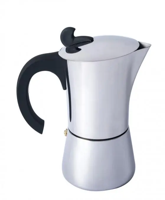 Basic Nature Espresso Maker Edelstahl 6 Tassen Aktuell