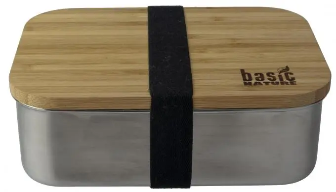 Basic Nature BasicNature Lunchbox Bamboo Edelstahl 1,2L Top-Seller