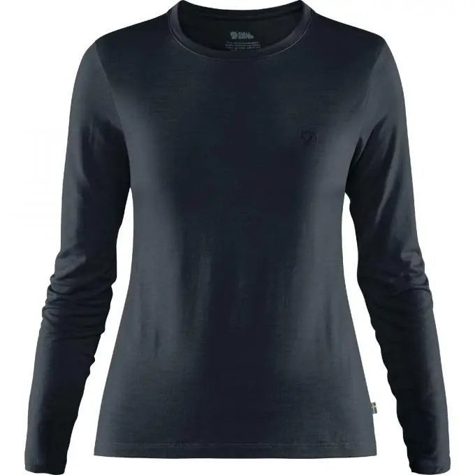 Geprüft Fjällräven Damen Abisko Wool Langarmshirt