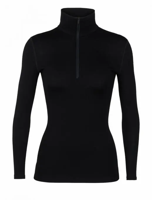 Icebreaker Damen 260 Tech Longsleeve Half Zip Nur Für Kurze Zeit