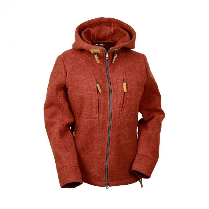 Schnäppchen Steinkauz Damen Lodenfleecejacke Kapuzenwally