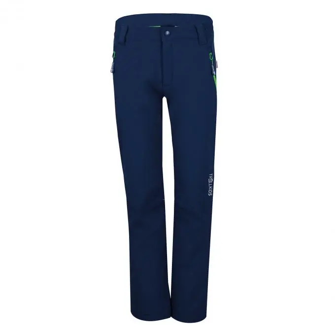 Billig Trollkids Kinder Fjell Softshellhose