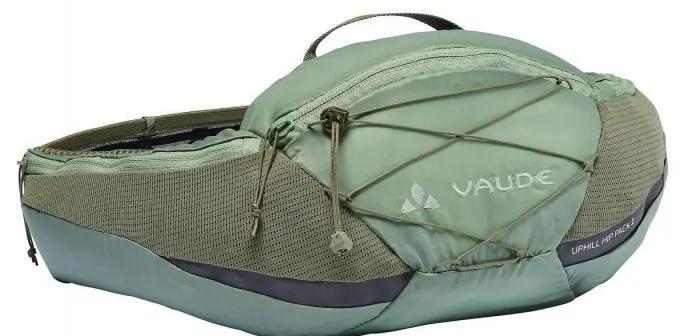 VAUDE Uphill Hip Pack 2 Hüfttasche (Volumen 2 Liter / Gewicht 0,17 kg) Neue Kollektion