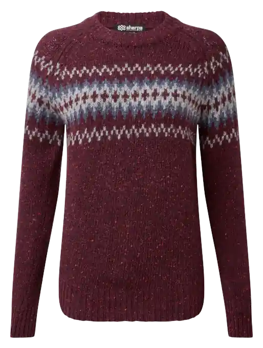 Neu Im Sortiment Sherpa Damen Dumji Rundhalspullover