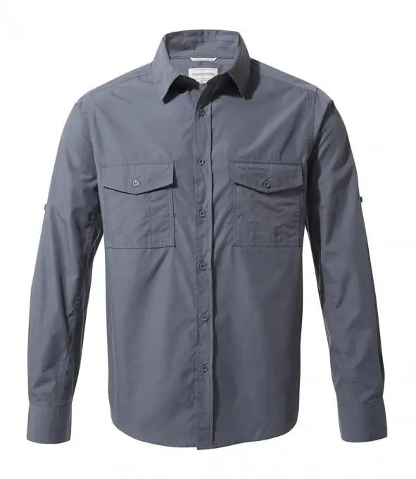 Bestseller Craghoppers Herren Kiwi Langarmhemd
