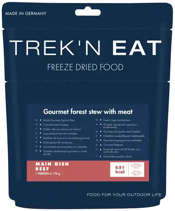 Top-Angebot Trek‘n Eat Trek N Eat Wald-Gourmet-Topf mit Rind ( 170g / 651 kcal gefriergetrocknet )