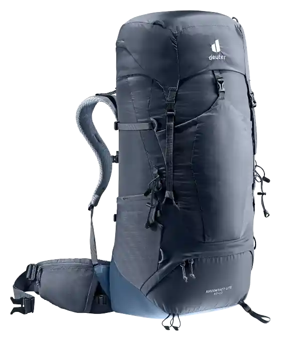 Angebot Deuter Aircontact Lite 50 + 10 Trekkingrucksack (Volumen 50+10 Liter/ Gewicht 1,64 kg/ Rückenlänge 42-62 cm)